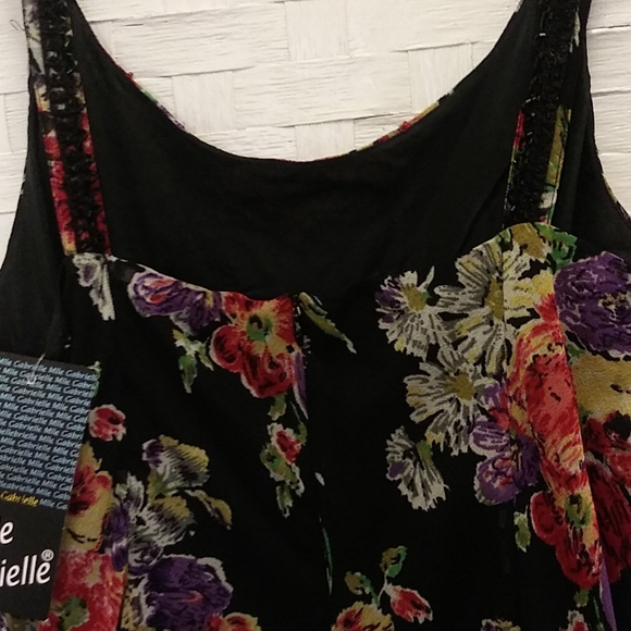 Bust 44'' ,Length 58''Colorful Plus Size Maxi - Picture 8 of 11